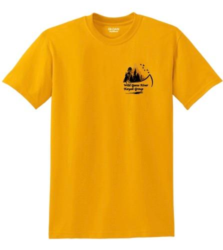 An example of a Wild Goose River Kayak Group T-Shirt